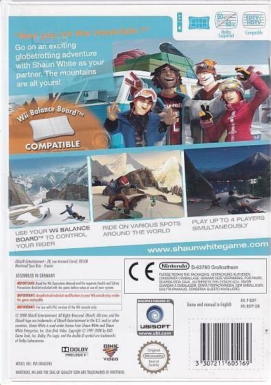 Shaun White Snowboarding Road Trip - Wii (B Grade) (Genbrug)